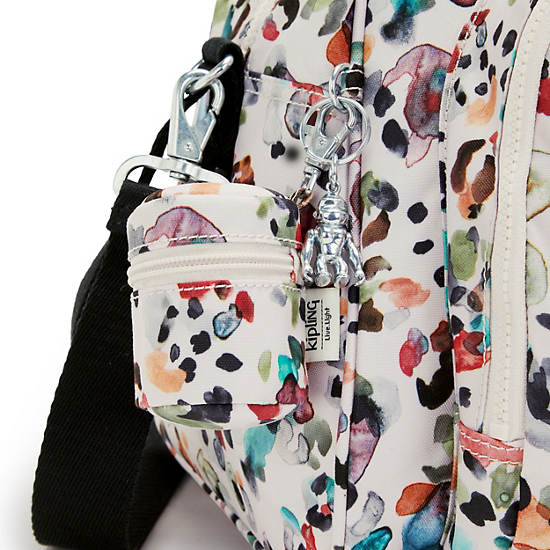 Kipling Camama Printed Diaper Bag Táska Fehér | HU 1252ZU